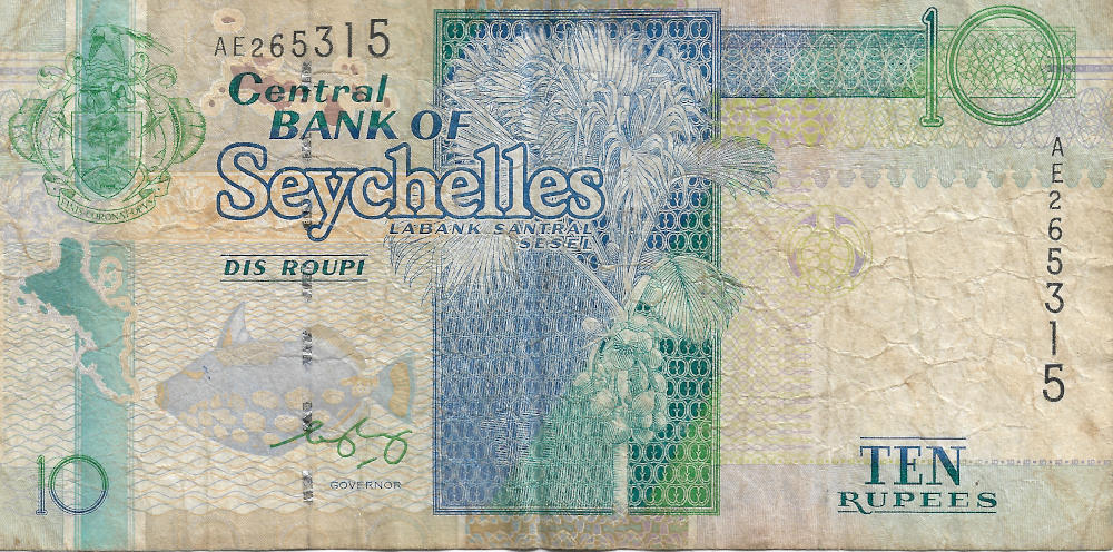 Back of Rupee