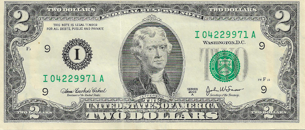 Front of Dollar